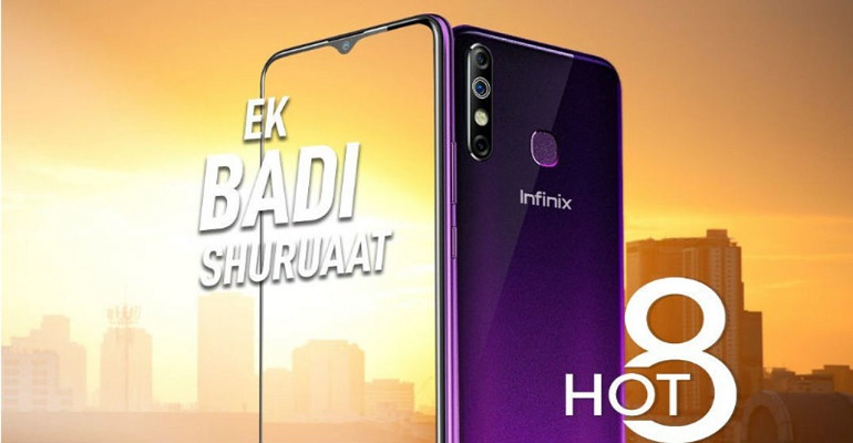 Capital Goods Loan Infinix Hot 8 with Triple Rear Camera launched in India