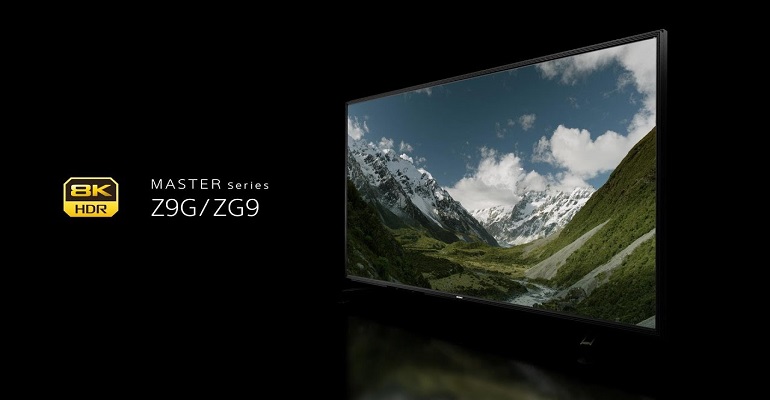 Sony launches its master series – Z9G 8K Ultra HD Smart OLED TV