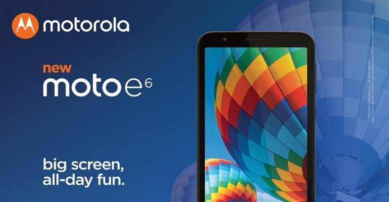 Moto E6 Launched with a 5.5-inch HD+ Display
