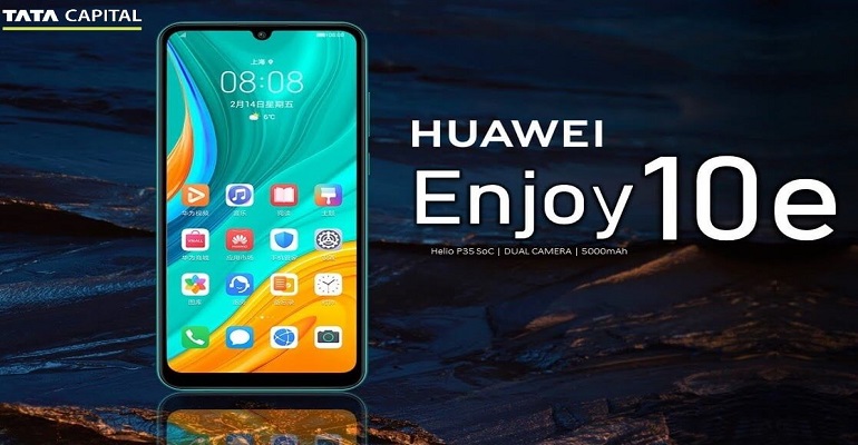 HUAWEI Enjoy 10e with 6.3-inch Display & 5000mAh Battery Announced