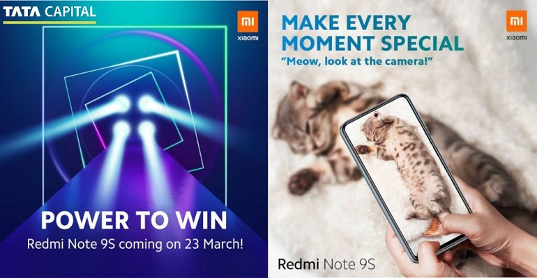 Redmi Note 9S with Quad Rear Cameras, Punch-Hole Display to be Announced on March 23