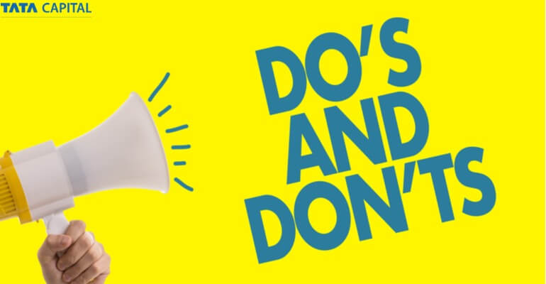 Dos and Don’ts for a Home Loan Prepayment