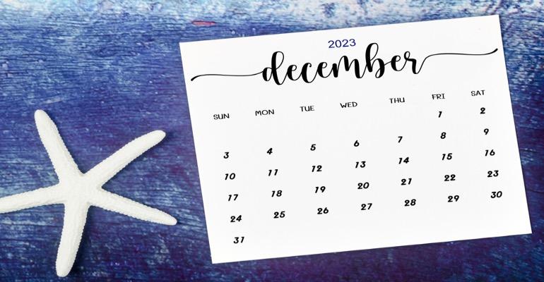 Generic December 2024 Calendar: Important Days & Dates