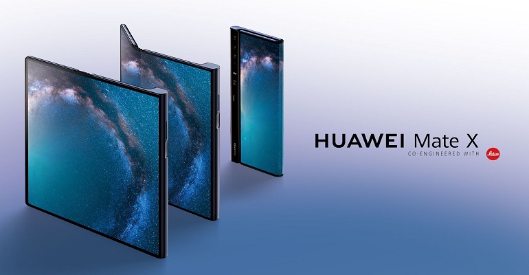 Huawei Mate X with 8 GB RAM and 512 GB internal storage to be launched on October 12, 2019!