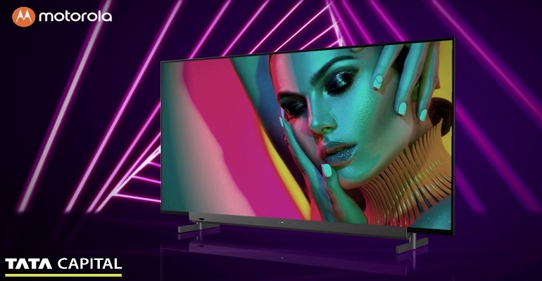 Motorola launched a new 75-inch UHD TV, with 4K and Dolby sound system